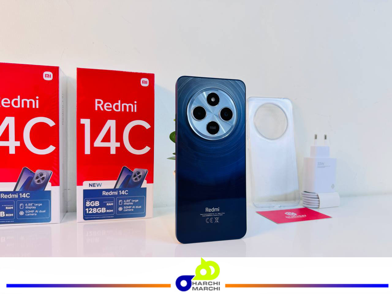 گوشی موبایل شیائومی مدل Redmi 14C دو سیم کارت ظرفیت 128گیگابایت و رم6 گیگابایت